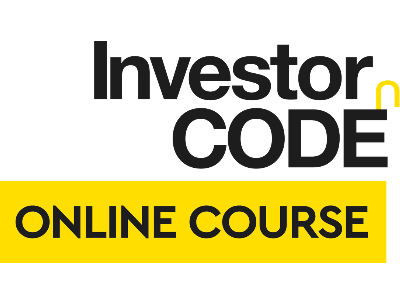 Online course commercial property investment logo