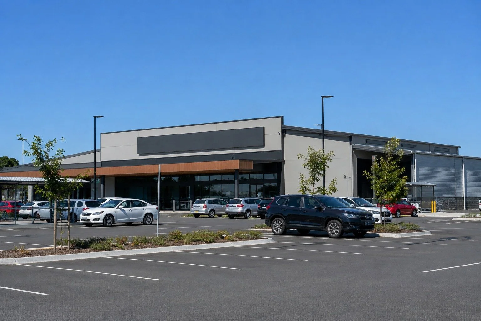 Australian supermarket commercial property with a blue chip retail tenant