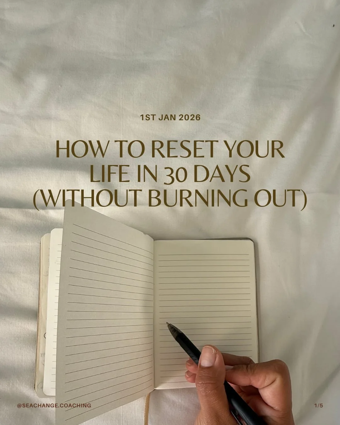 I used to think New Year&rsquo;s Eve meant I had to burn my whole life down and come back as a better version of myself by midnight. 🕛😪😳 
New habits, new goals, &ldquo;new me&rdquo; bullshit 😬

And every year&hellip; I&rsquo;d freeze. I&rsquo;d f