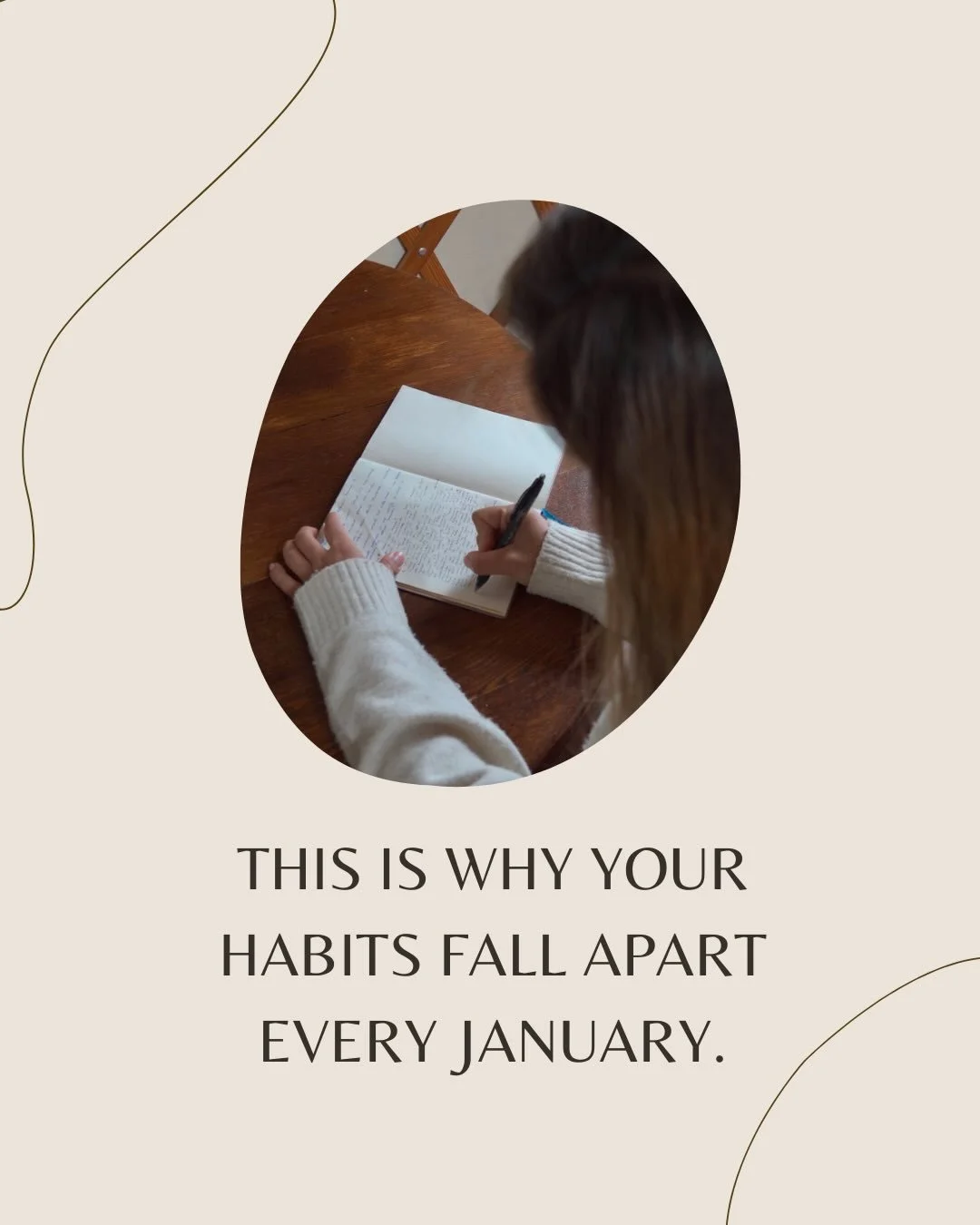 I started this year sick. And instead of listening&hellip; I tried to push through anyway. Straight back to my new habits. 
 Because that&rsquo;s what we&rsquo;re told to do in January, right?
But forcing myself when my body wasn&rsquo;t ready didn&r