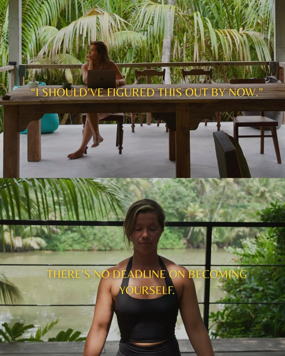 For the girlies out there that ain&rsquo;t sure or stress out when making decisions. Here&rsquo;s some seachange inspo ✨✨

Which thought always comes to your mind? Comment below 👇🏽