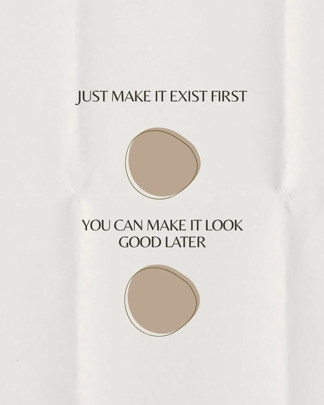 Calling all perfectionists 👀

If you&rsquo;re someone who waits until everything is just right before you start&hellip; this one&rsquo;s for you.

As someone with 3 planets in Virgo ♍️&hellip; I feel you sis 😅

I&rsquo;ve definitely been guilty of: