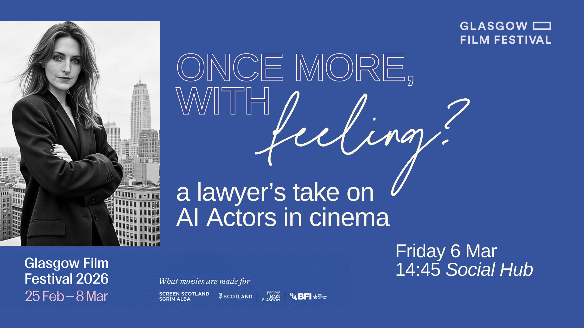Once More, With Feeling? A lawyer’s take on AI actors in cinema