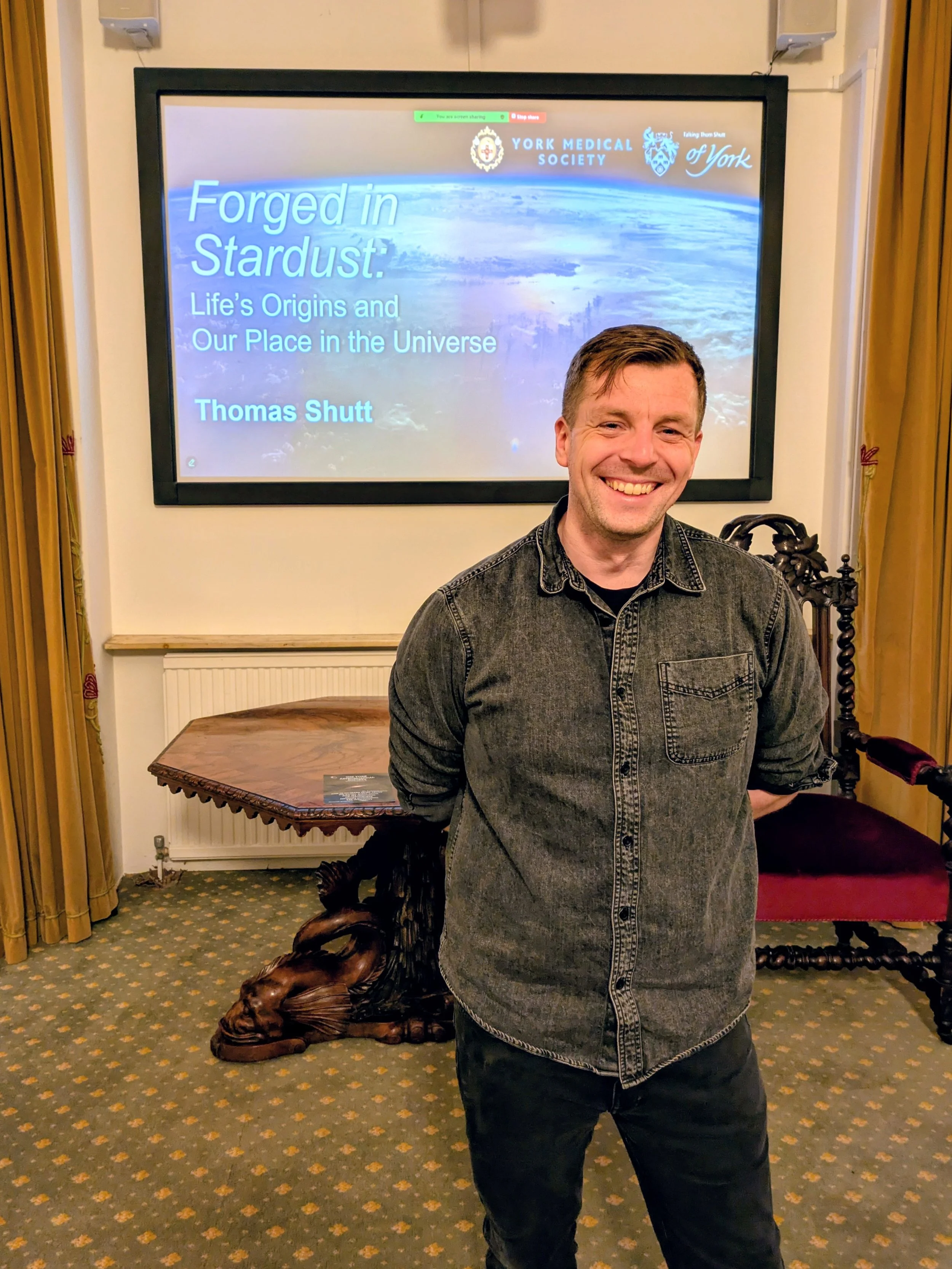 Forged In Stardust: Life’s Origins and Our Place in the Universe — York ...
