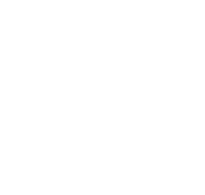 Stylized white line drawing of a heron or egret standing within a circle, on a black background.