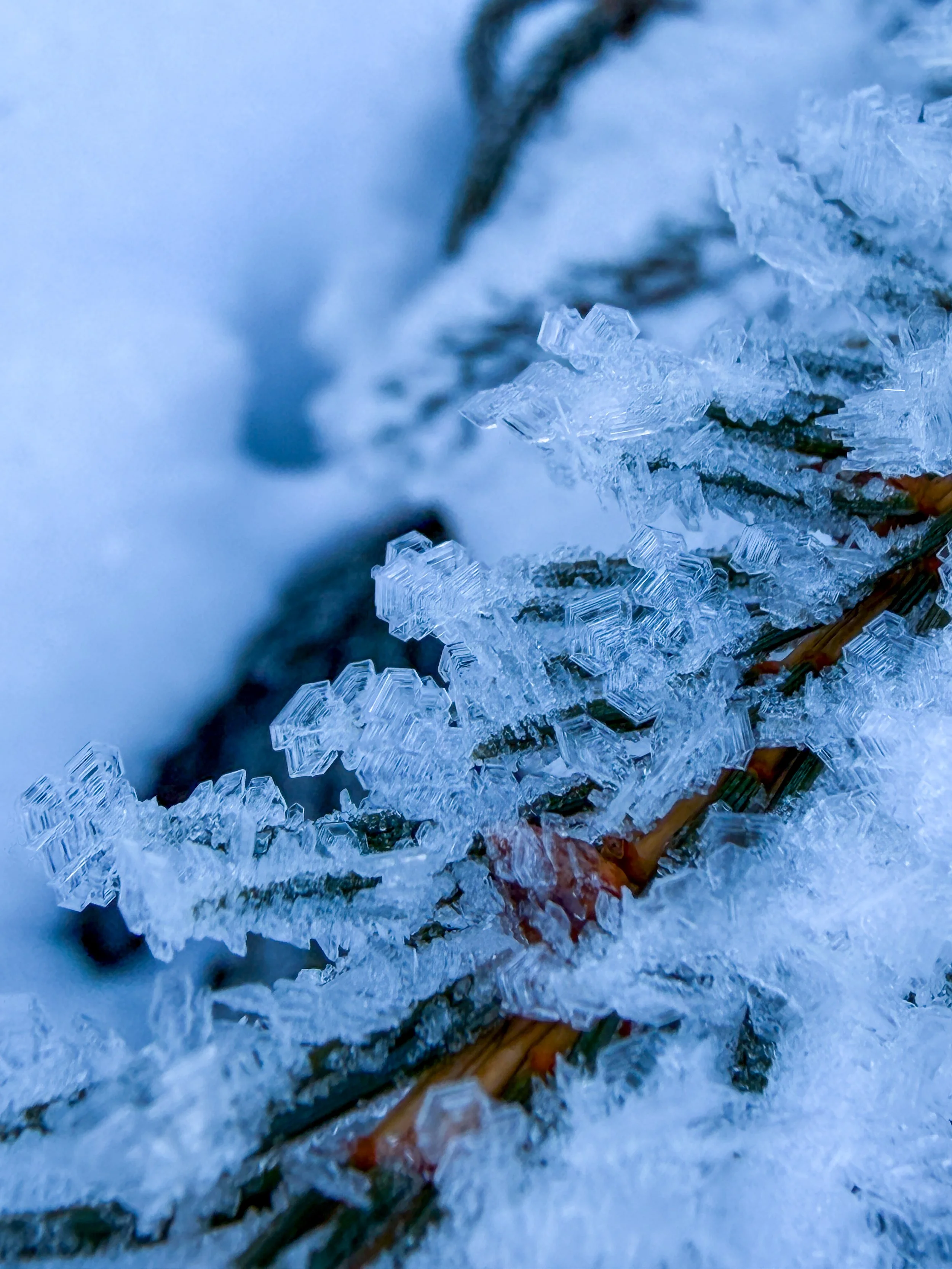 Ice crystals