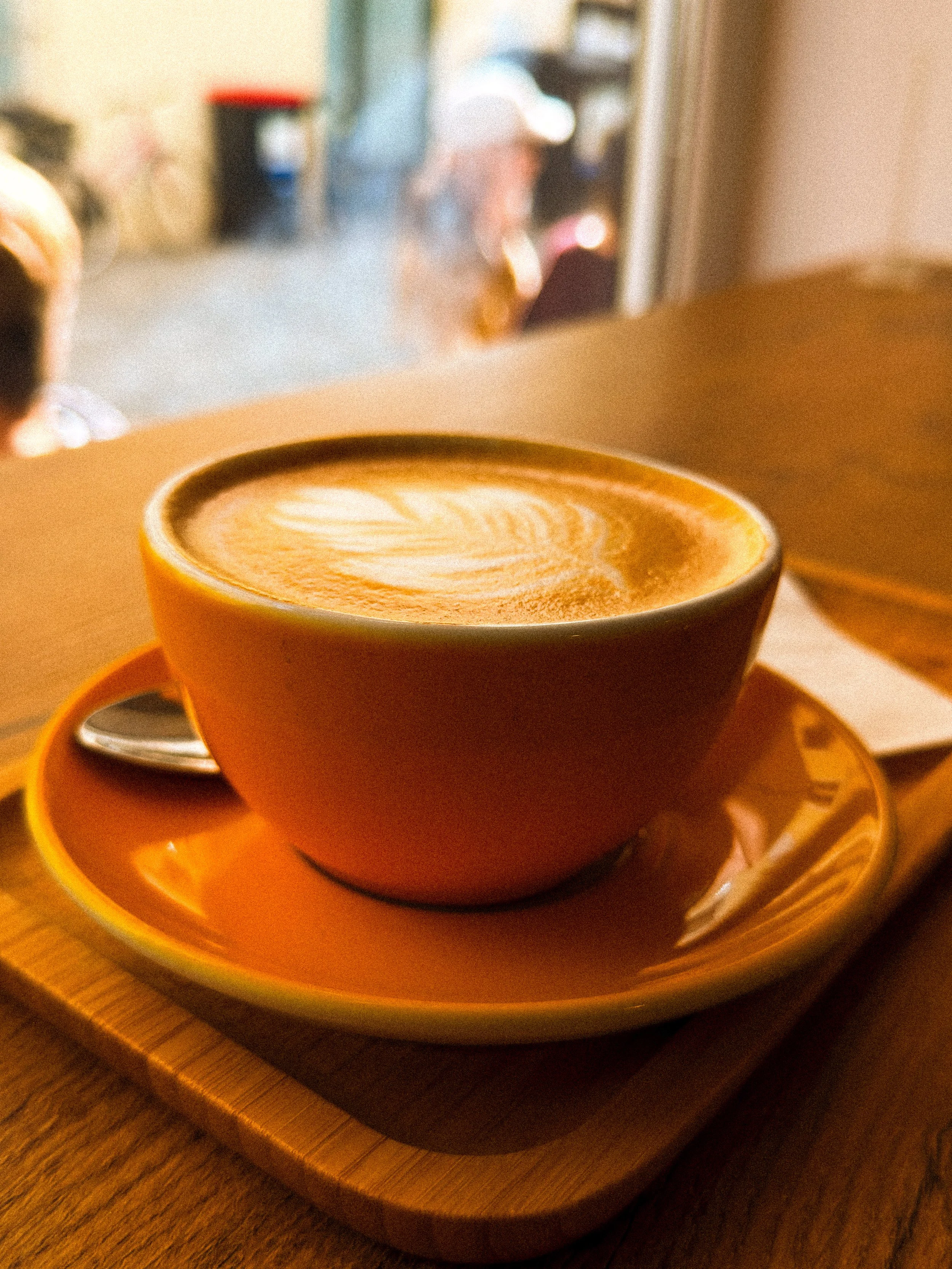 A coffee at one of my favourite spots in Linz