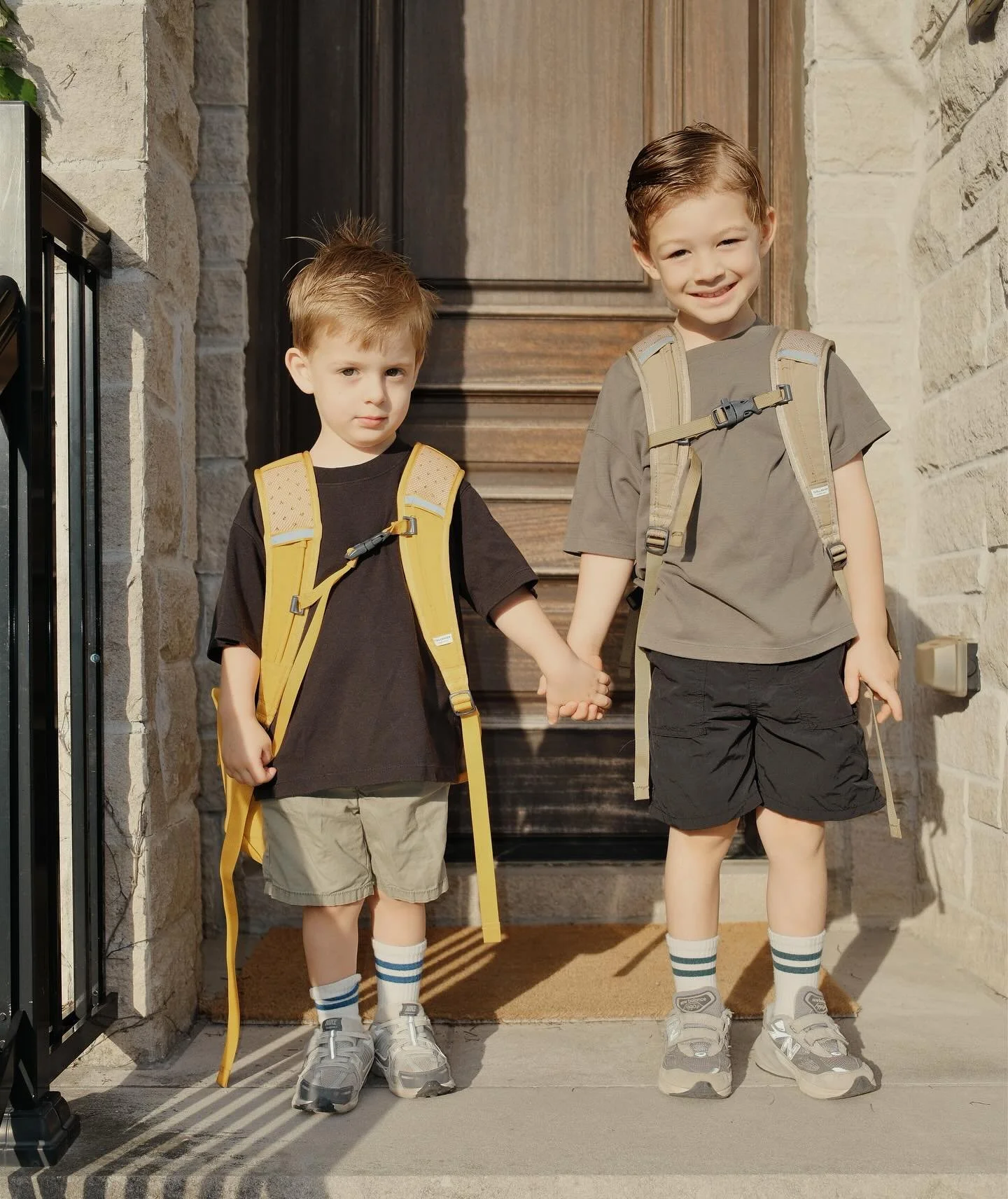 Preschool and Senior Kindergarten!
Gah.
But one mother in passing said to me long ago, and I remember it and it holds true: every phase is my new favourite phase.

Savouring the present with these two evolving souls that I LOVE with all of my being.