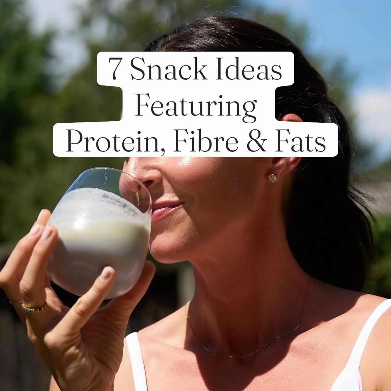 If your meals are forced-by-schedule to be wide apart, and you need snacks to bridge the gap and stabilize blood sugar, it&rsquo;s wise to opt for snacks that include: 

Protein ✔️ 
Fibre ✔️ 
Fat ✔️ 

This habit is one of our #TwoThingsMonday goals f