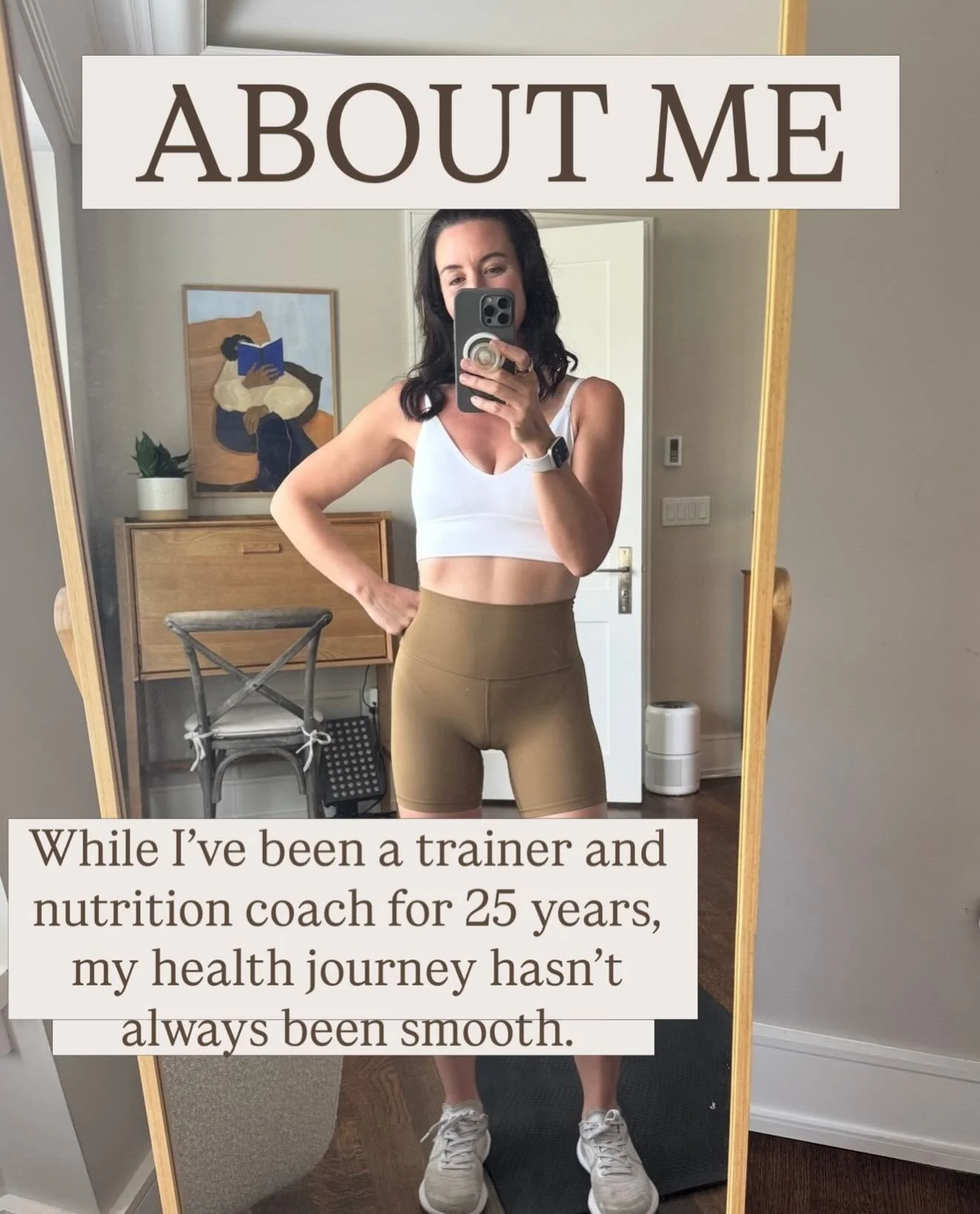 A long read. 

This is a bit dizzying to recount, but it has REBUILT me and is as much an essential part of my whole self, as it is my whole approach to fitness and health.

My BODI method is a framework built on foundational pillars of health transf