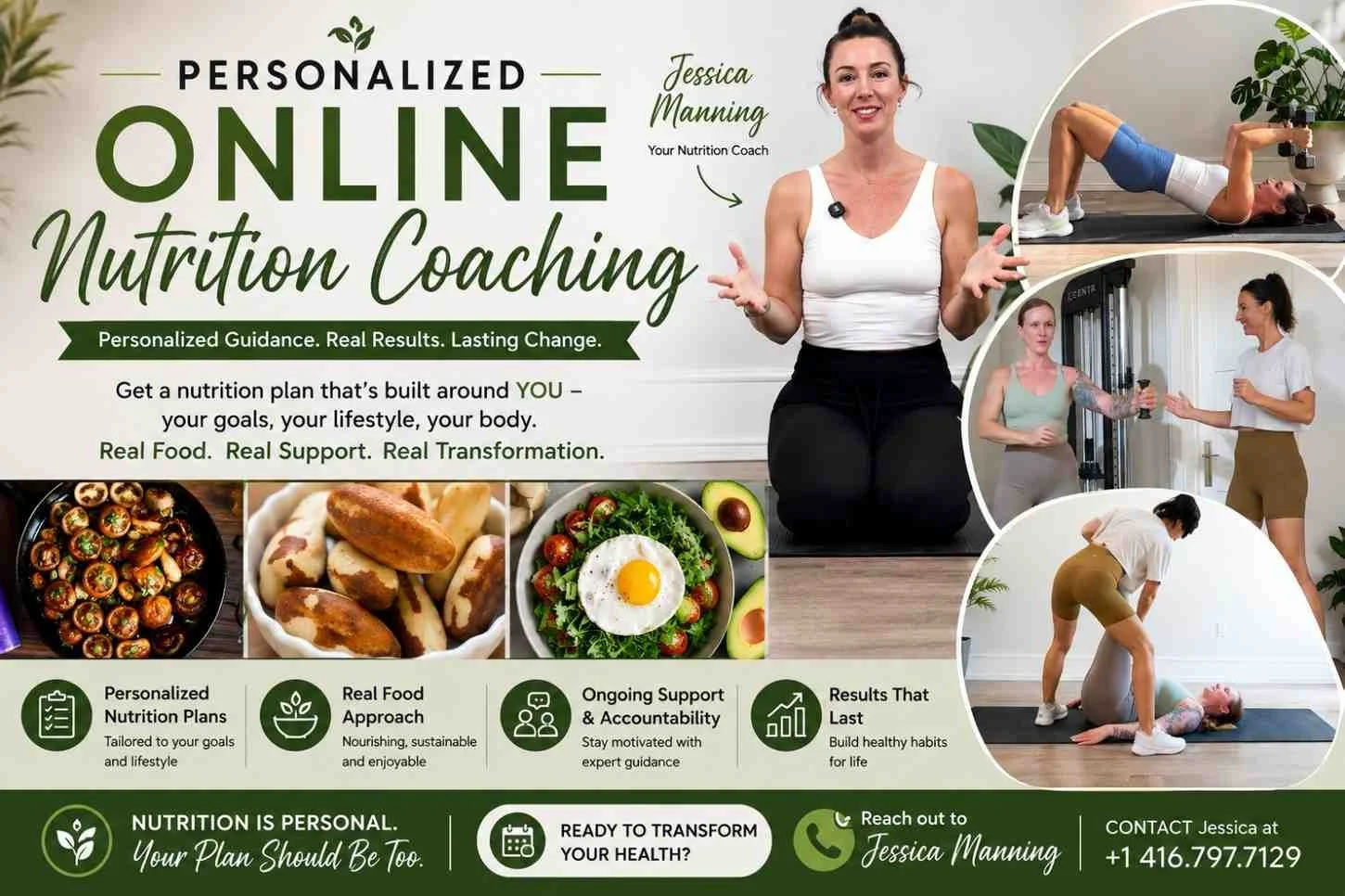Personalized online nutrition coaching