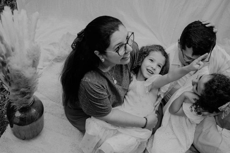 Familienmoment beim Minishooting in Heilbronn