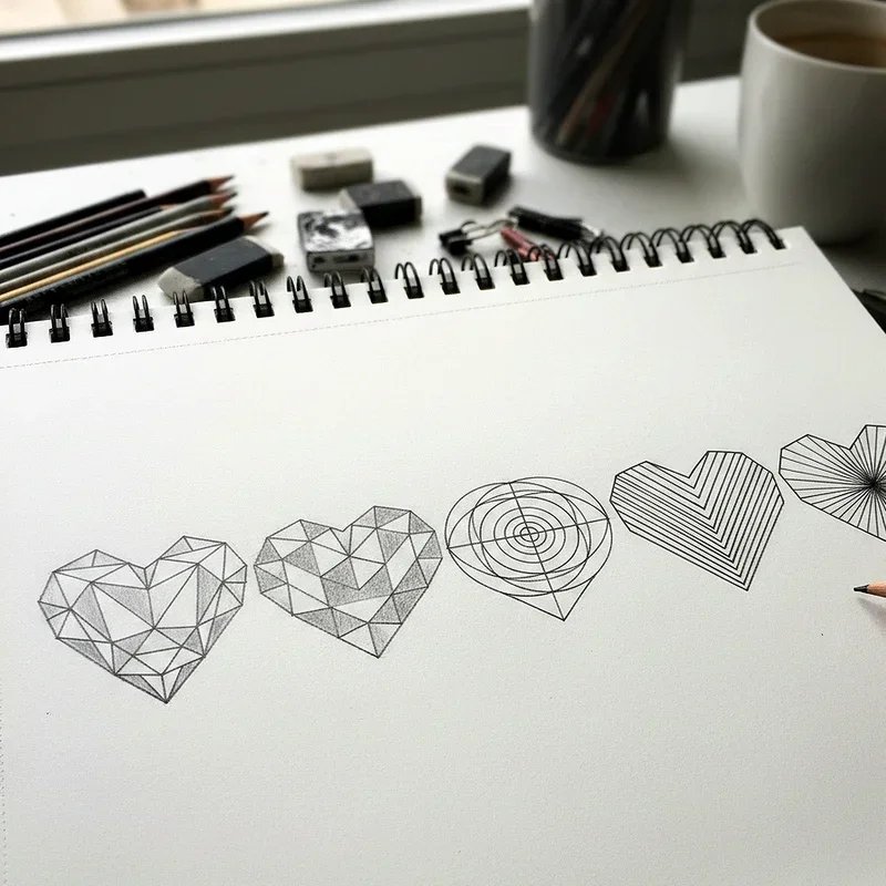 Heart Drawing Ideas