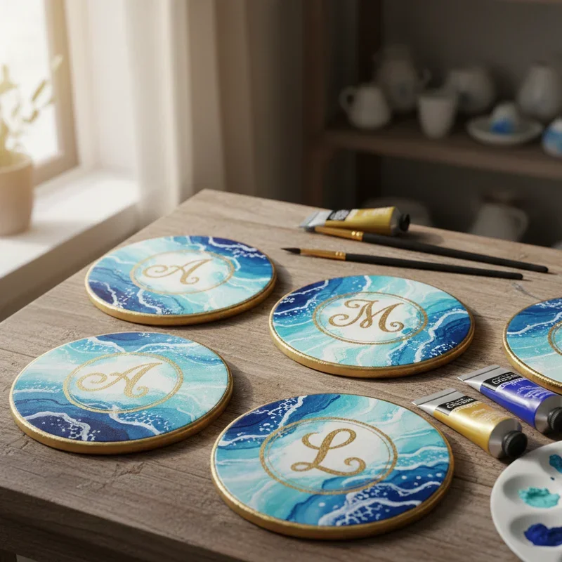 Coaster Painting Ideas