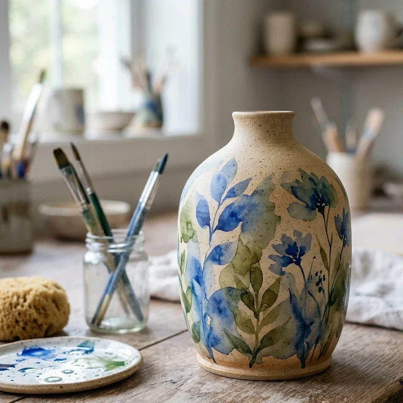 Vase Pottery Painting Ideas