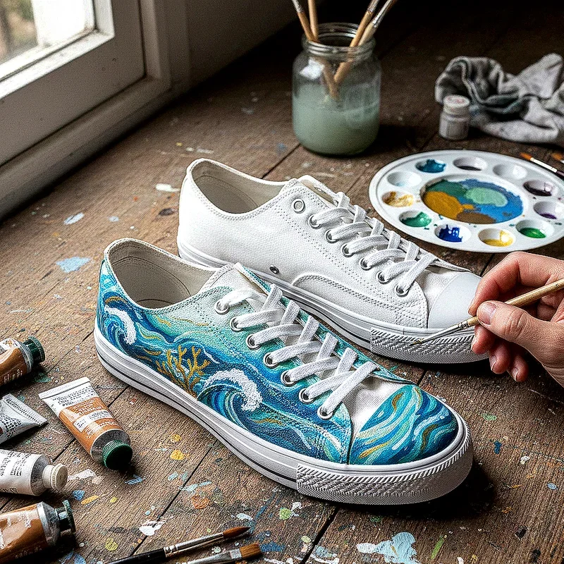 15 Shoe Painting Ideas To Customize Your Footwear