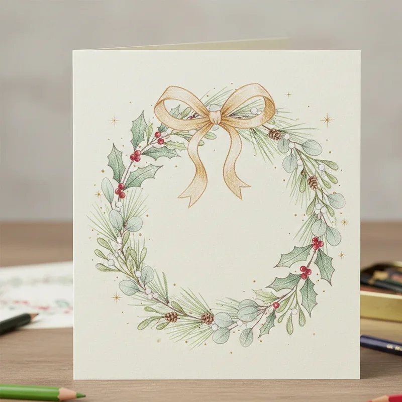 Christmas Card Drawing Ideas