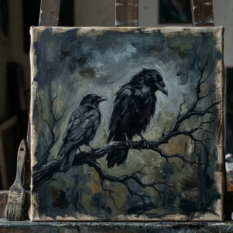 Easy Creepy Painting Ideas