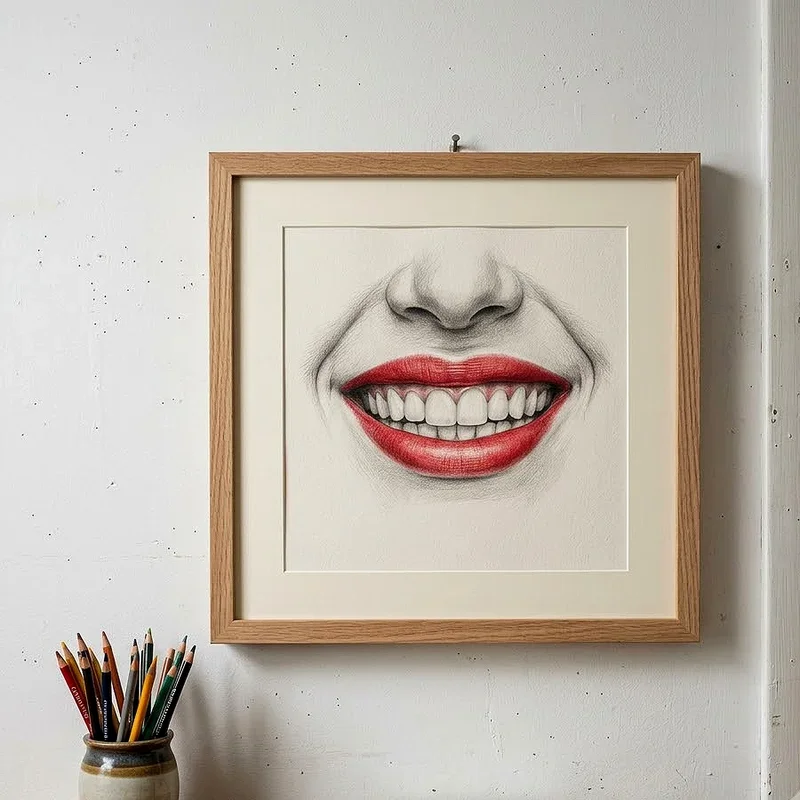 Lip Drawing Ideas