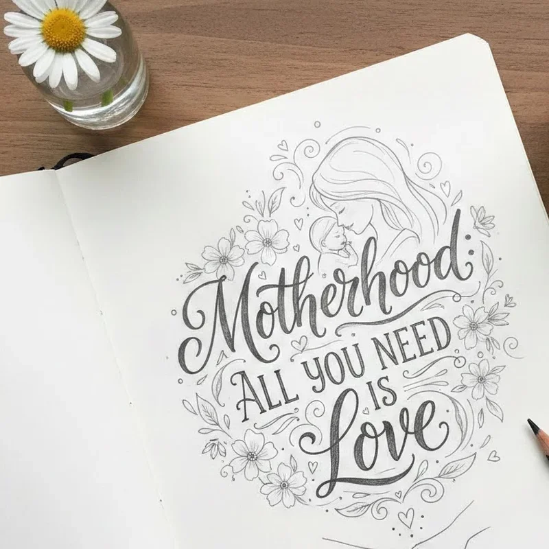 Mother’s Day Drawing Ideas