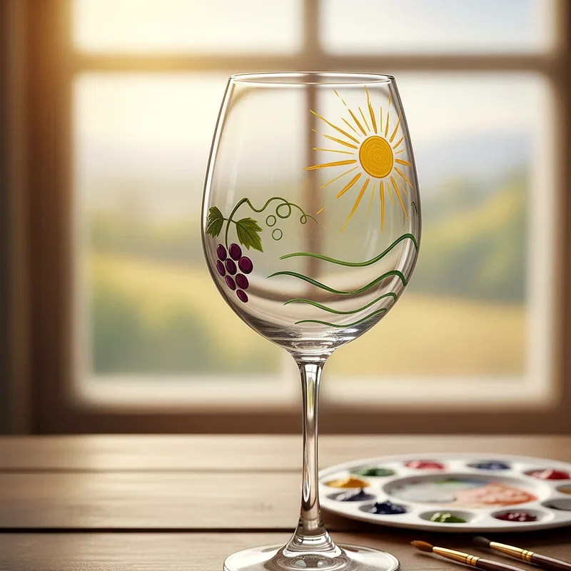 15 Wine Glass Painting Ideas for Beginners to Try