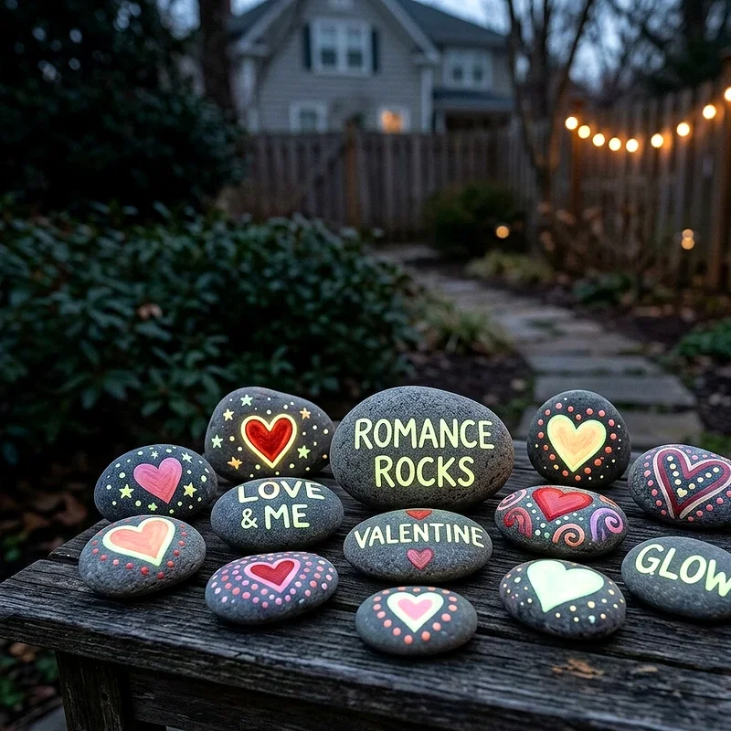 Valentine's Day Rock Painting Ideas