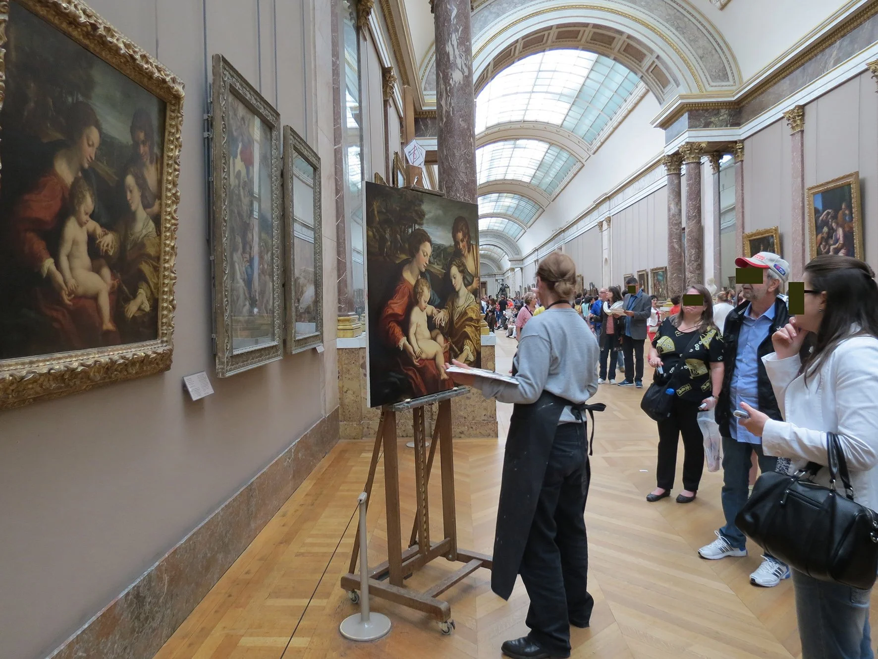 The Copyist's Card Is a Ticket: Copying Paintings at the Louvre