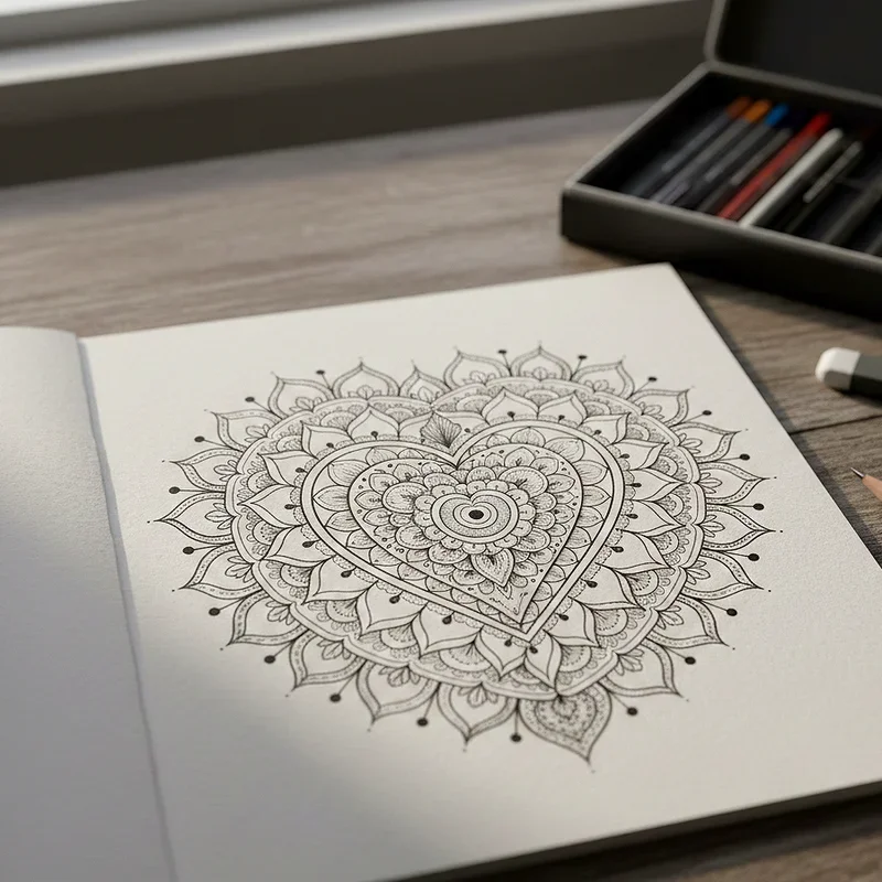 Heart Drawing Ideas