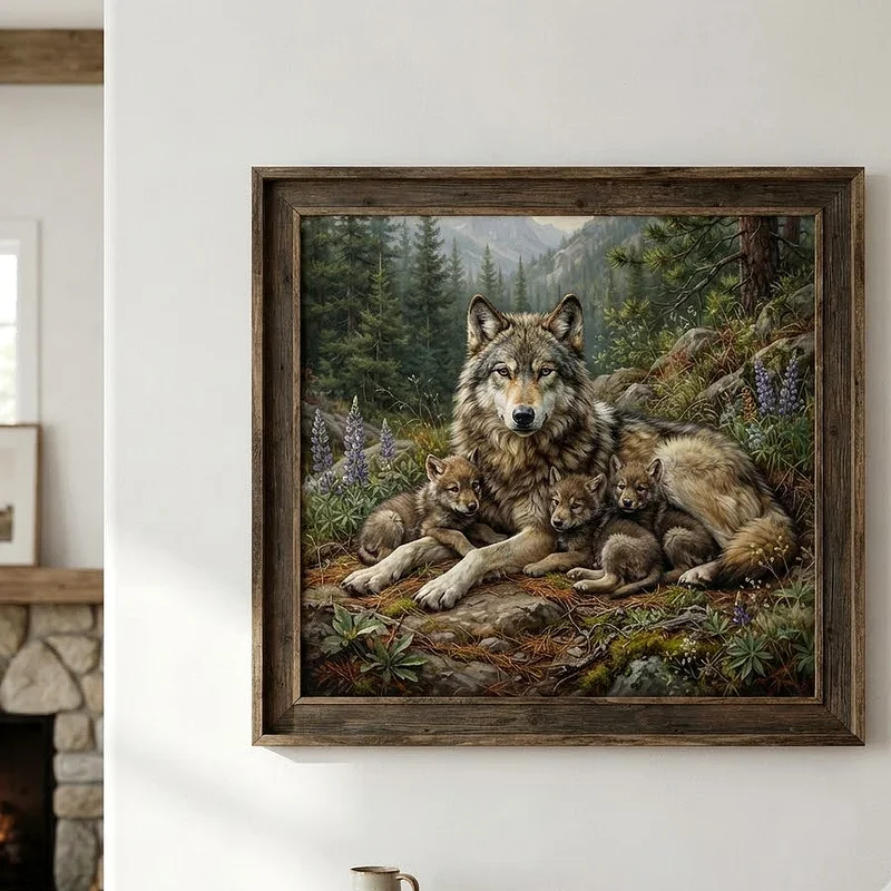 Wolf Painting Ideas