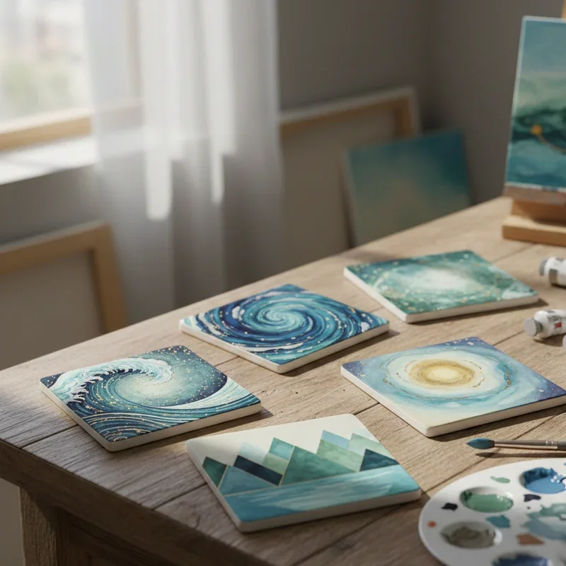 Coaster Painting Ideas