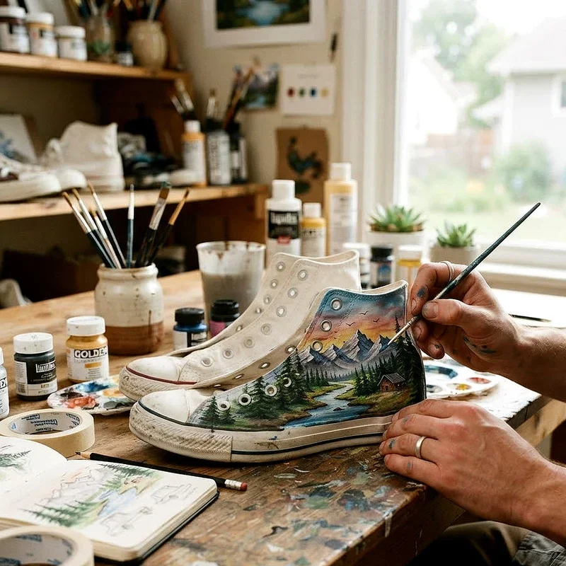DIY Shoe Painting Ideas