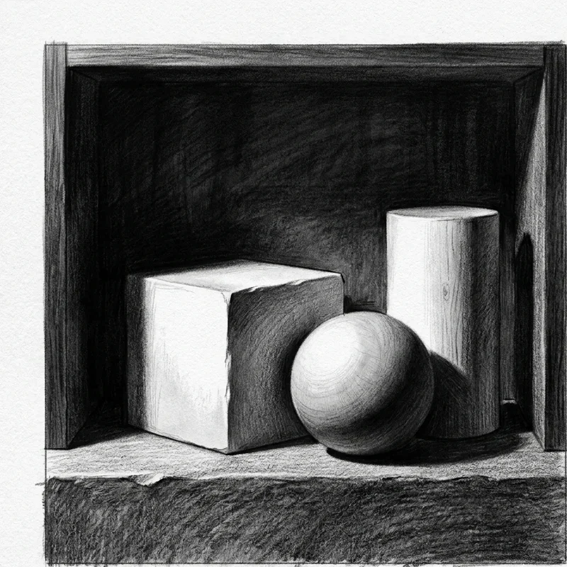 Contrast Drawing Ideas