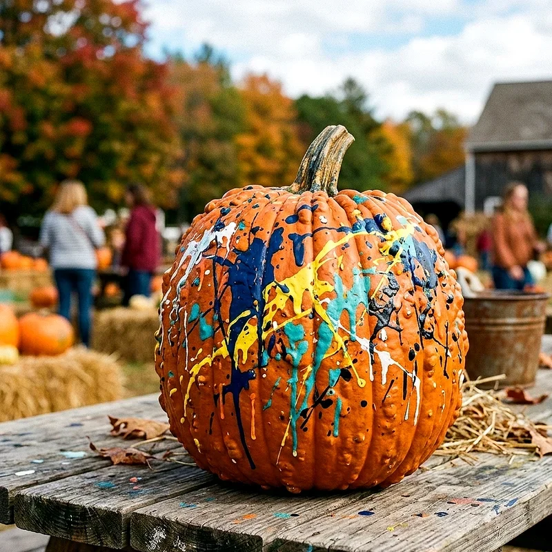 Bumpy Pumpkin Painting Ideas