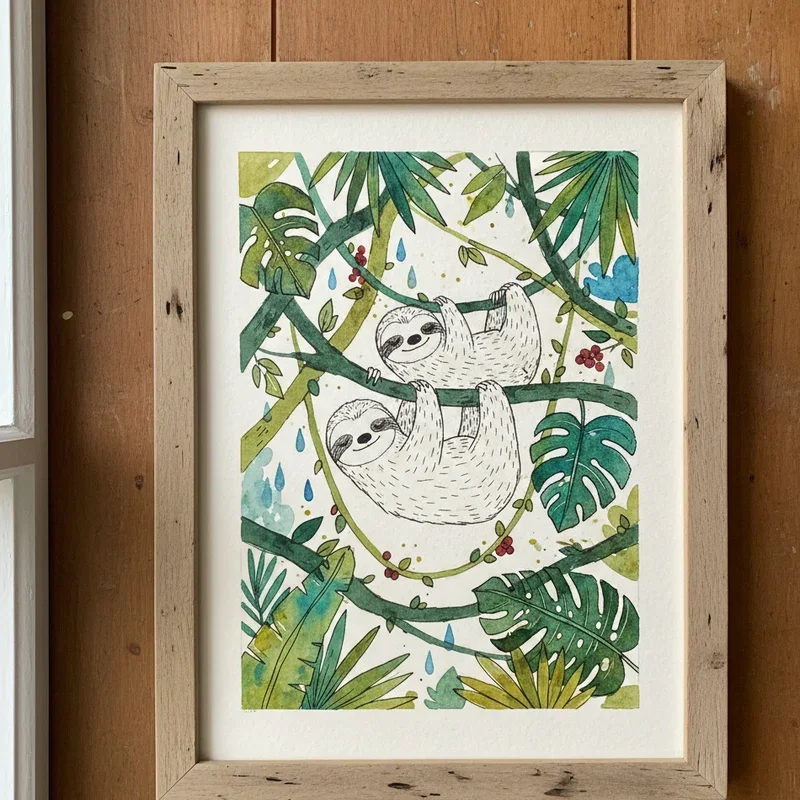Easy Rainforest Art Ideas