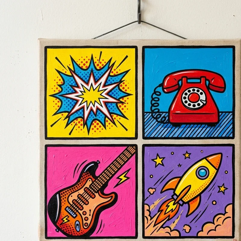 Canvas Cartoon Painting Ideas