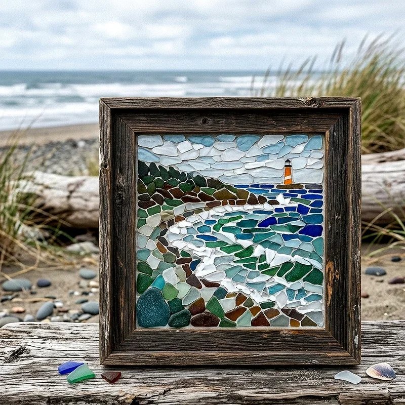 How to Make Sea Glass Art