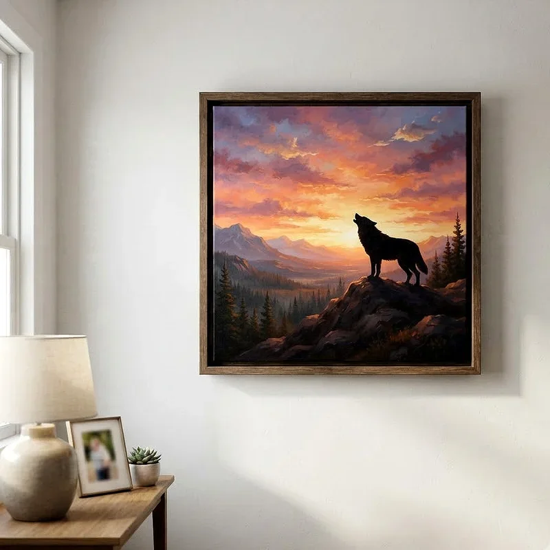 Wolf Painting Ideas