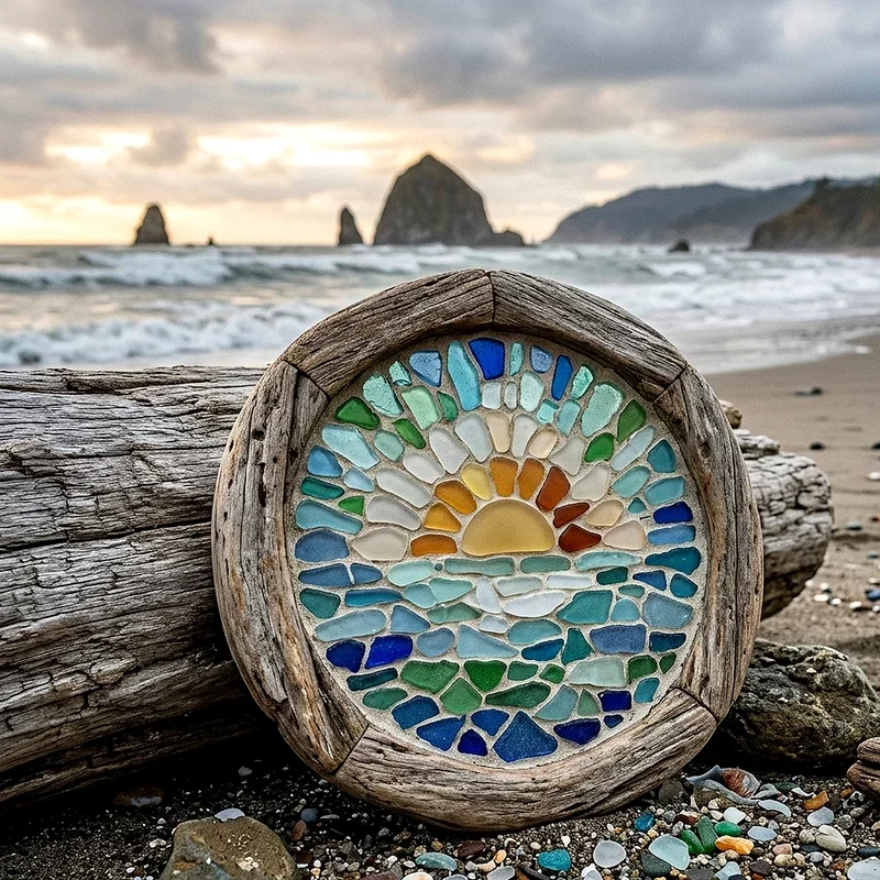 How to Make Sea Glass Art