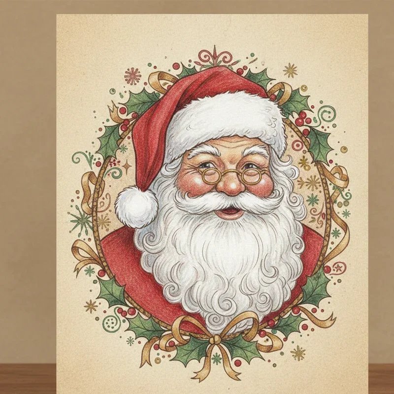 Christmas Card Drawing Ideas