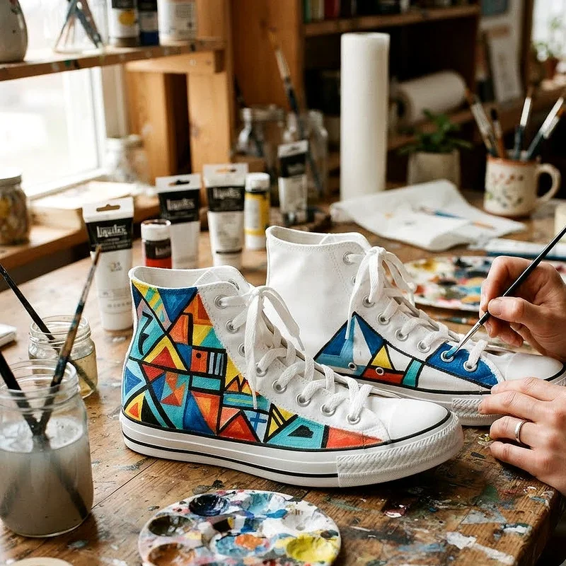 DIY Shoe Painting Ideas