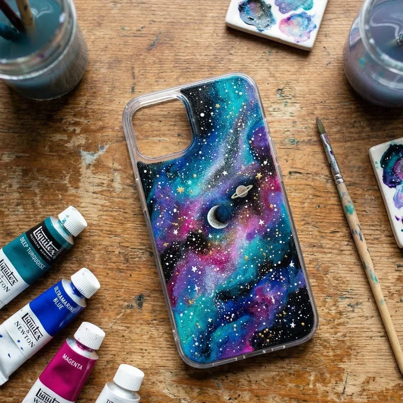 Acrylic Phone Case Painting Ideas