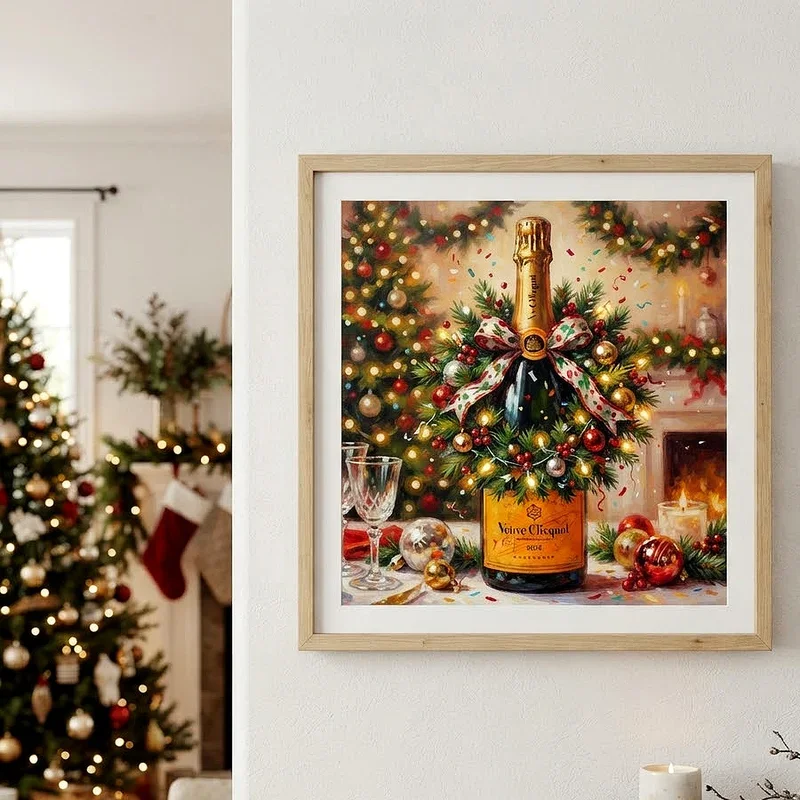 Champagne Bottle Painting Ideas