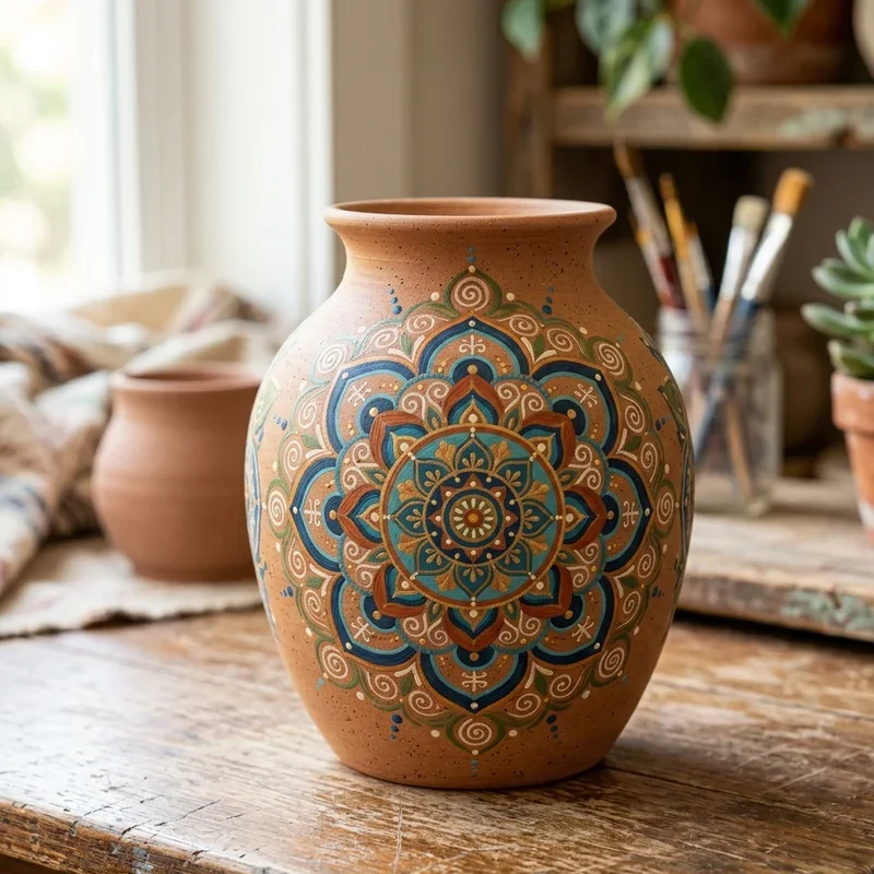 Vase Pottery Painting Ideas