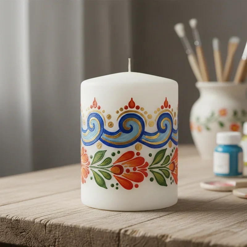 Candle Painting Ideas
