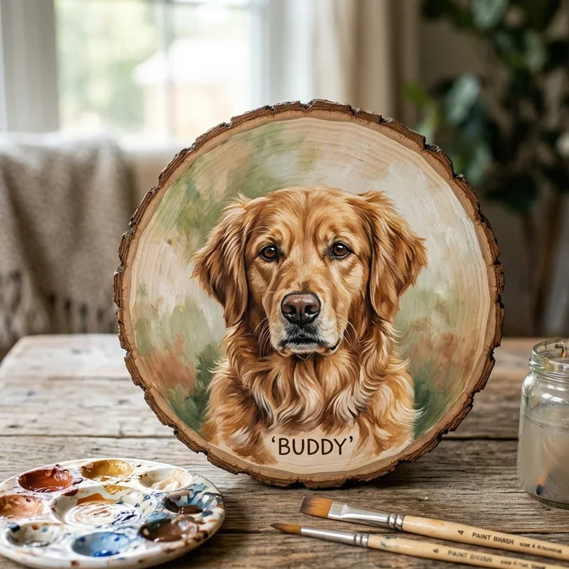 Wood Slice Painting Ideas