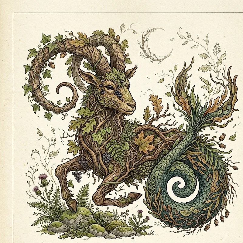 Capricorn Drawing Ideas