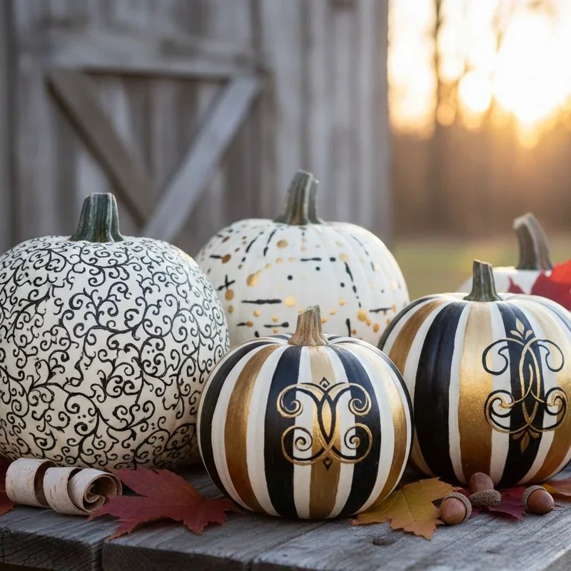 Easy Creative Pumpkin Painting Ideas