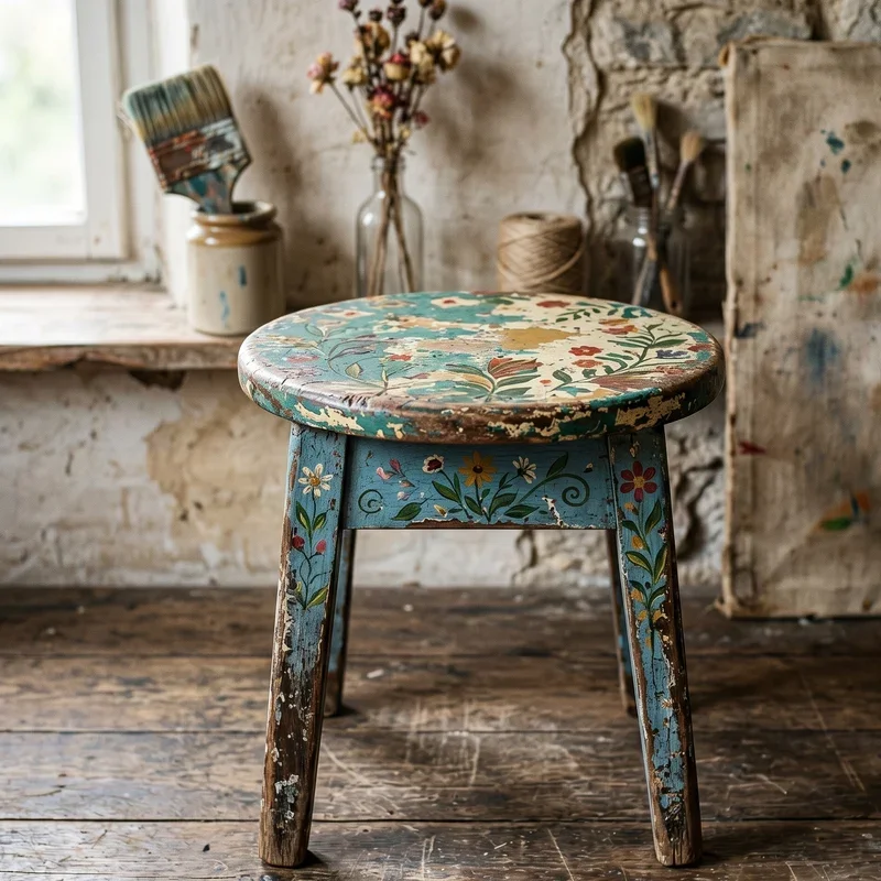 Stool Painting Ideas