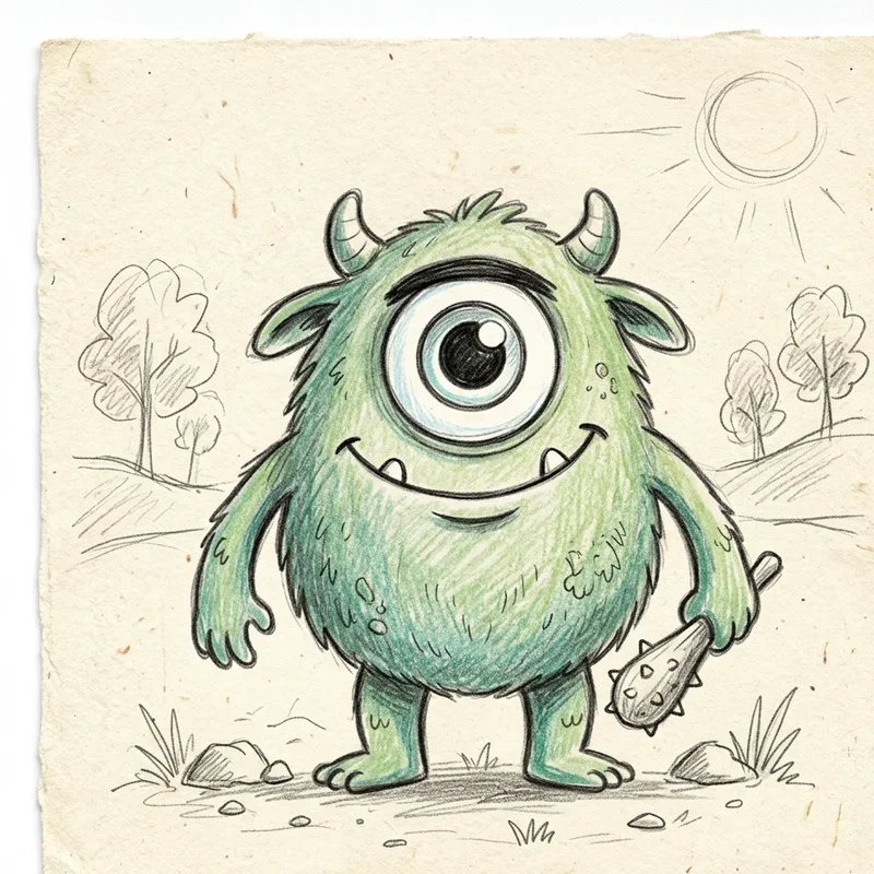 Easy Monster Drawing Ideas