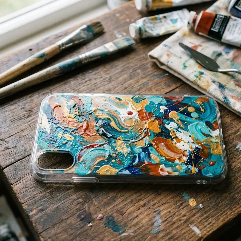 Acrylic Phone Case Painting Ideas